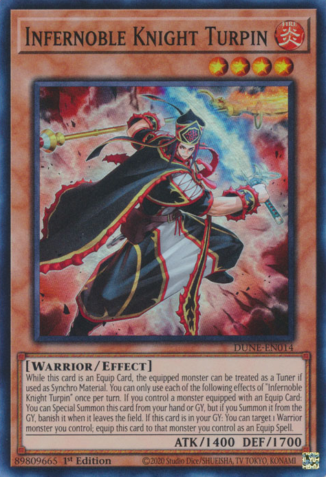 Duelist Nexus DUNE-EN014 Infernoble Knight Turpin