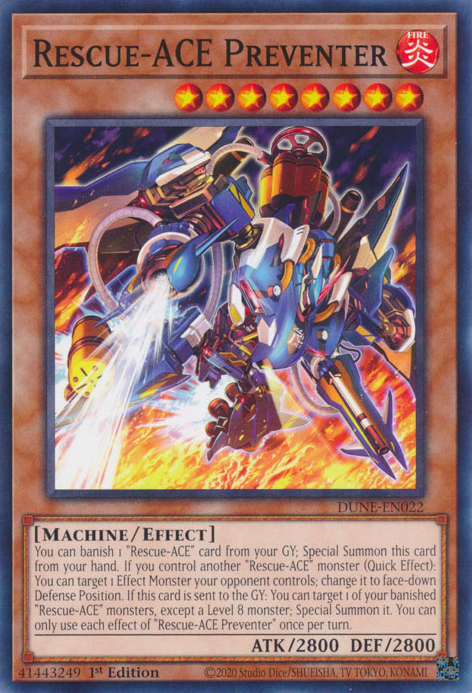 Duelist Nexus DUNE-EN022 Rescue-ACE Preventer