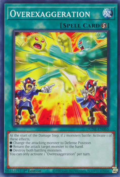 Duelist Nexus DUNE-EN065 Overexaggeration