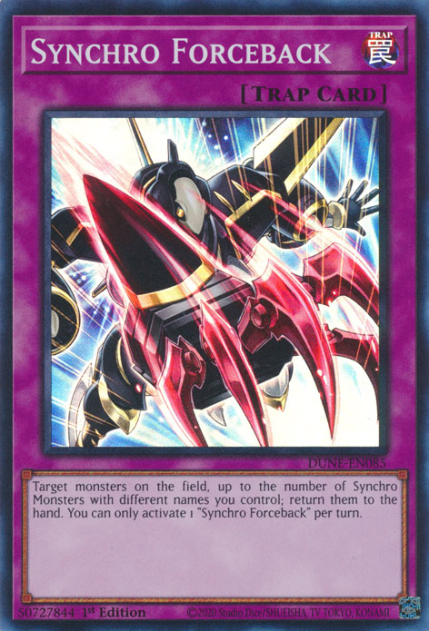 Duelist Nexus DUNE-EN085 Synchro Forceback
