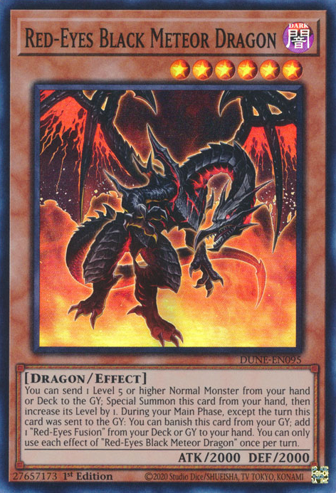 Duelist Nexus DUNE-EN095 Red-Eyes Black Meteor Dragon
