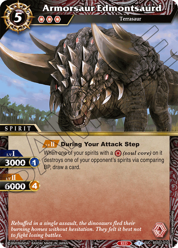 BSS02-010 Armorsaur Edmontsaurd