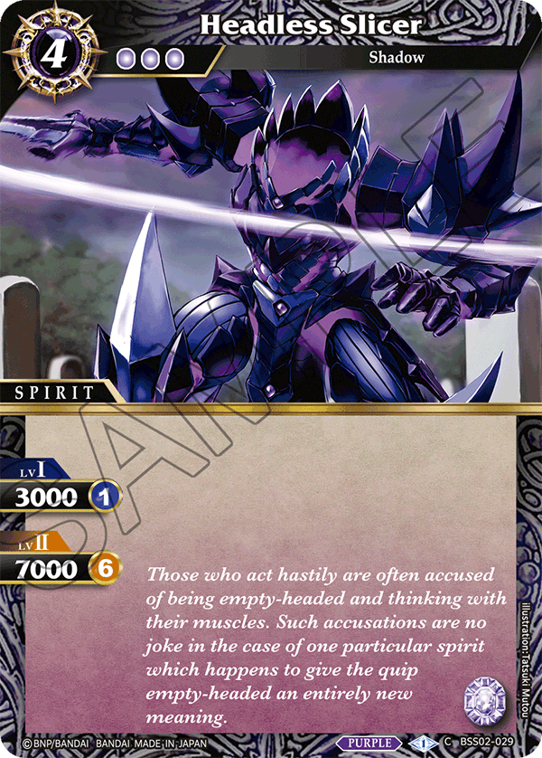 BSS02-029 Headless Slicer