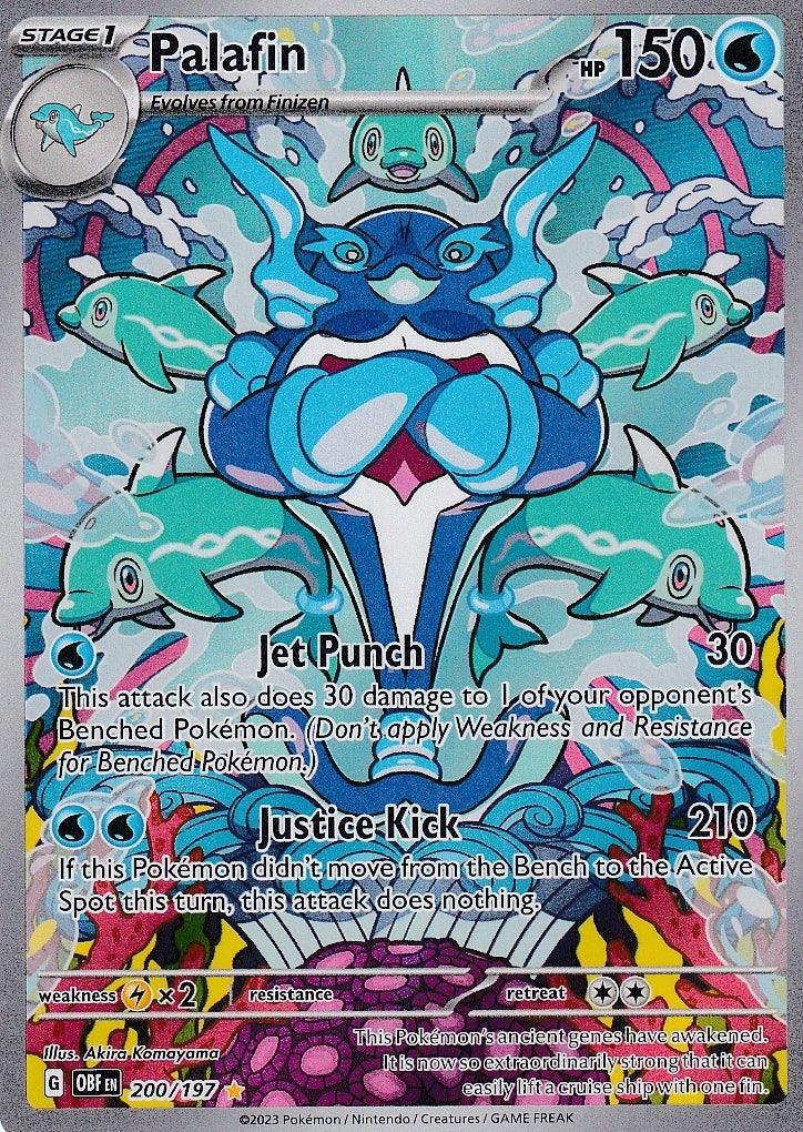 Scarlet & Violet Obsidian Flames 200/197 Palafin