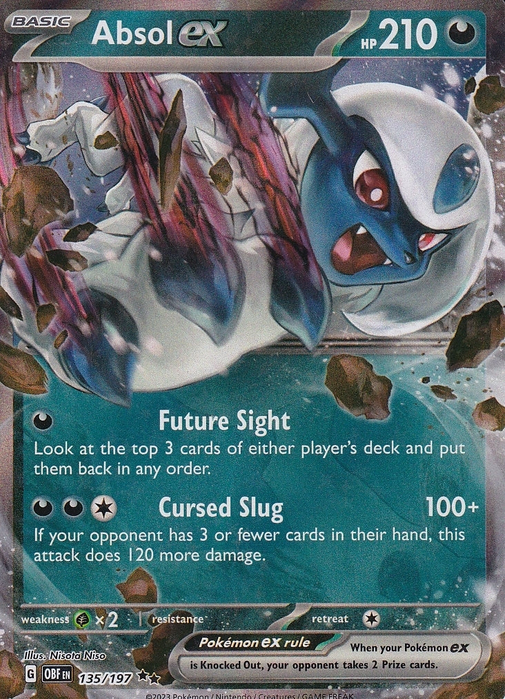 Scarlet & Violet Obsidian Flames 135/197 Absol ex