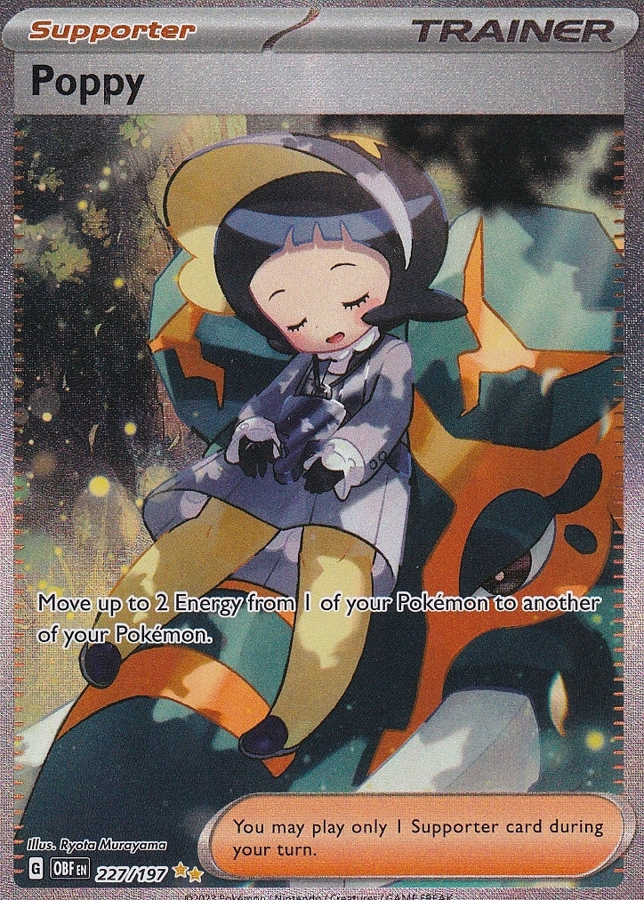 Scarlet & Violet Obsidian Flames 227/197 Poppy