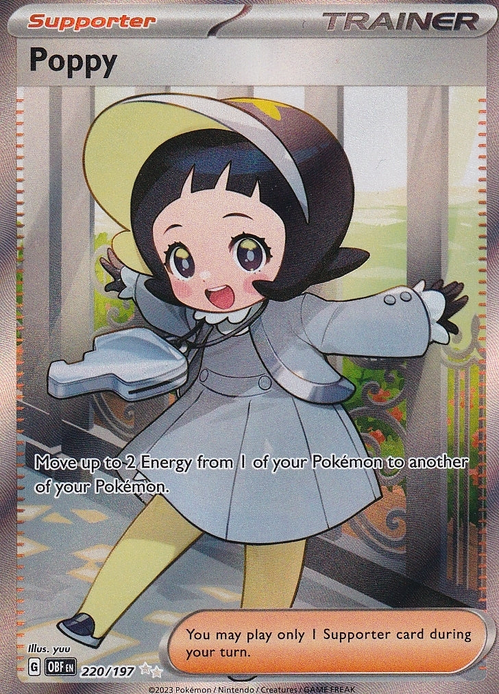 Scarlet & Violet Obsidian Flames 220/197 Poppy