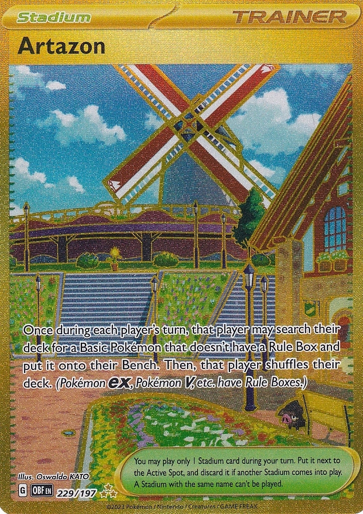 Scarlet & Violet Obsidian Flames 229/197 Artazon