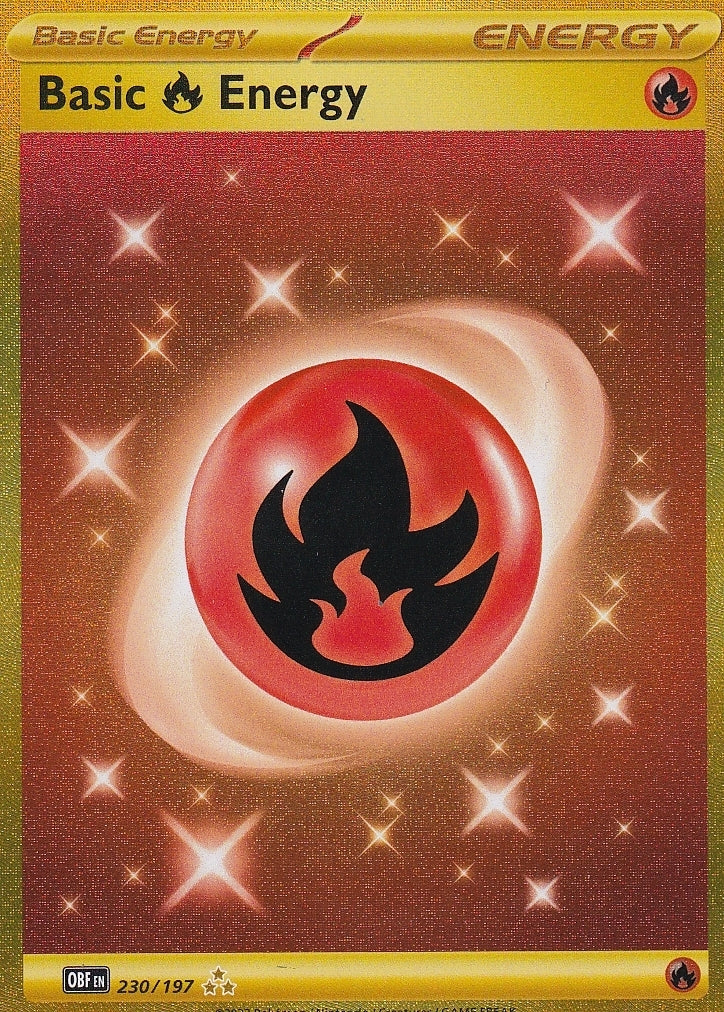 Scarlet & Violet Obsidian Flames 230/197 Basic Fire Energy