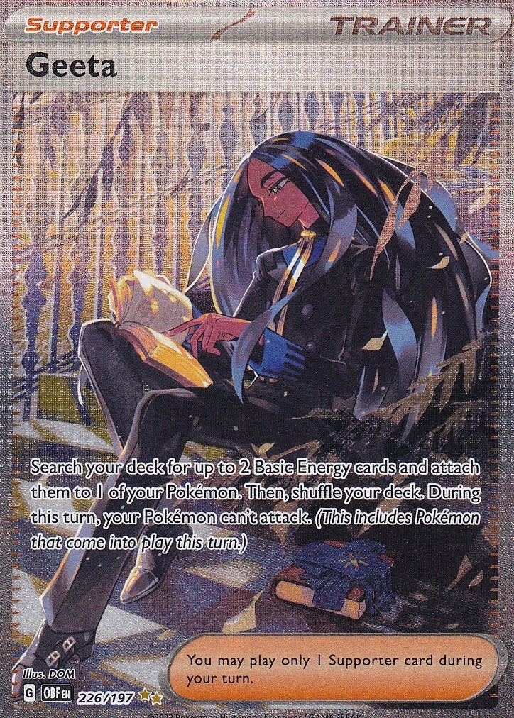 Scarlet & Violet Obsidian Flames 226/197 Geeta