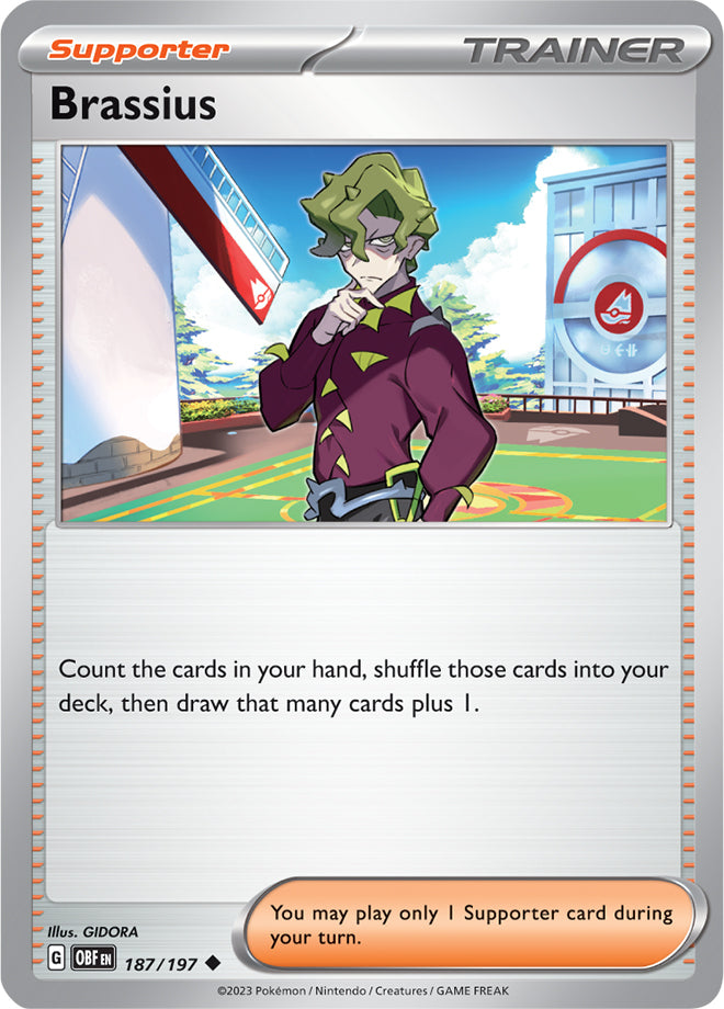 Scarlet & Violet Obsidian Flames 187/197 Brassius