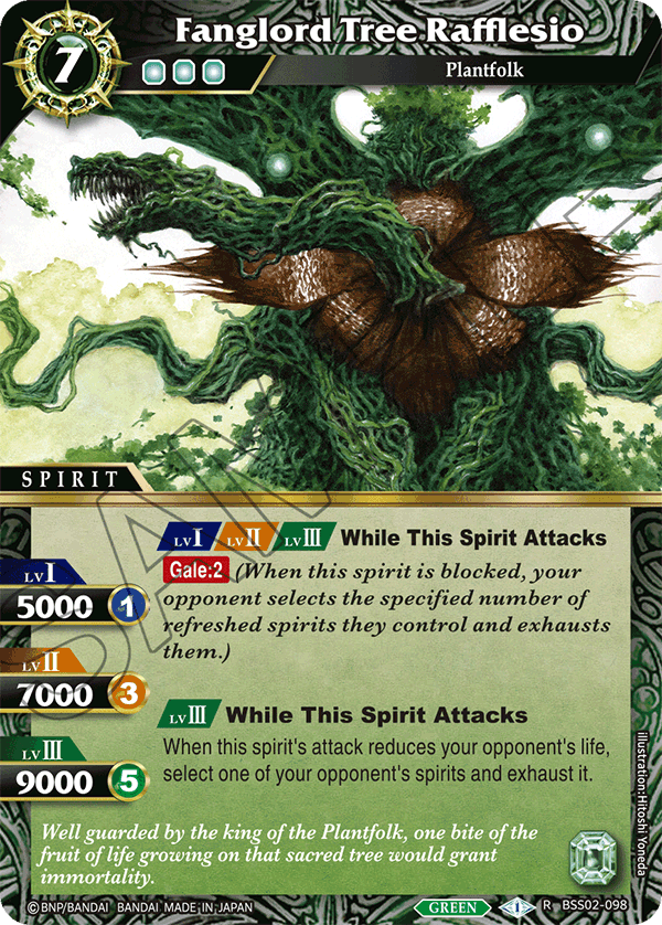 BSS02-098 Fanglord Tree Rafflesio
