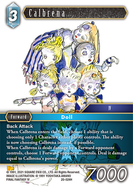 Final Fantasy Opus XX - 20-024 Calbrena