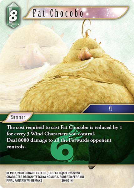 Final Fantasy Opus XX - 20-051 Fat Chocobo