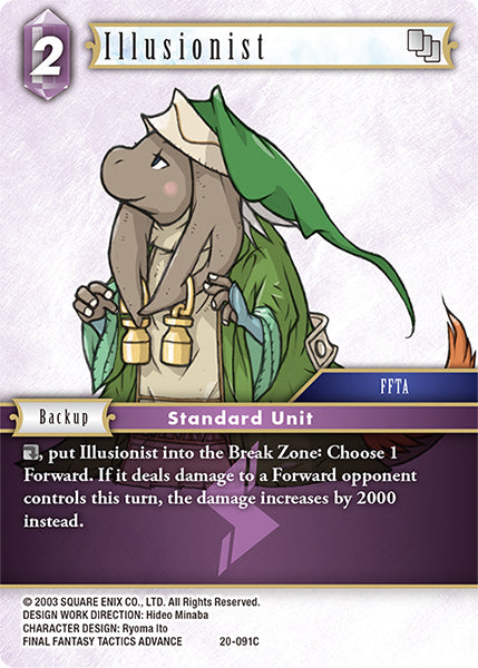 Final Fantasy Opus XX - 20-091 Illusionist