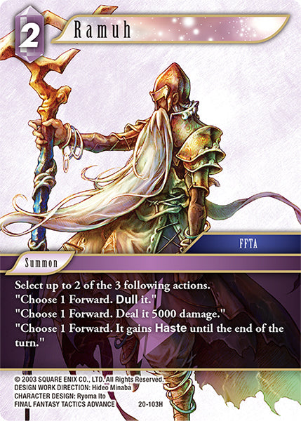 Final Fantasy Opus XX - 20-103 Ramuh