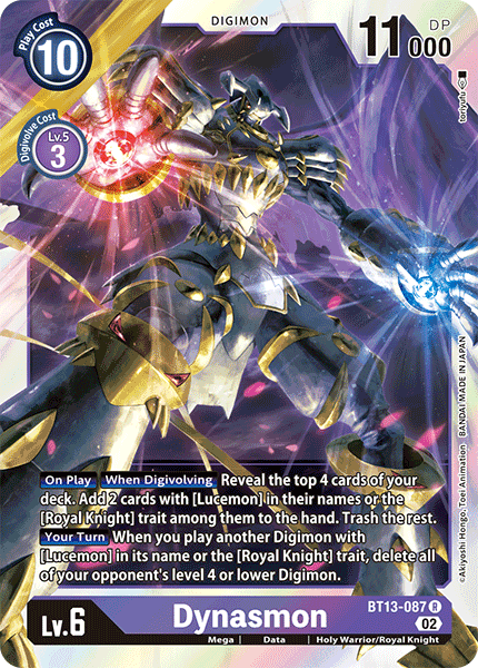 Versus Royal Knights BT13-087 Dynasmon