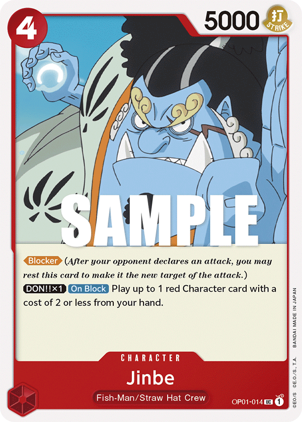 OP01-014 | UC | CHARACTER Jinbe