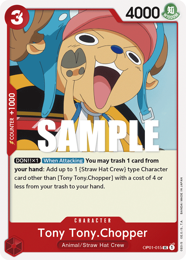 OP01-015 | UC | CHARACTER Tony Tony.Chopper