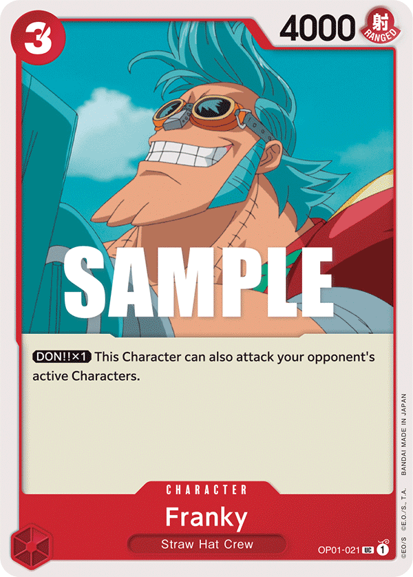 OP01-021 | UC | CHARACTER Franky
