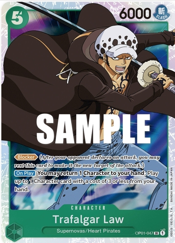 OP01-047 | SR | CHARACTER Trafalgar Law