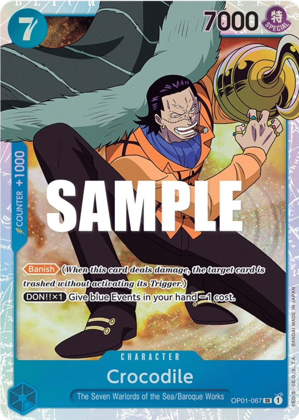 OP01-067 | SR | CHARACTER Crocodile