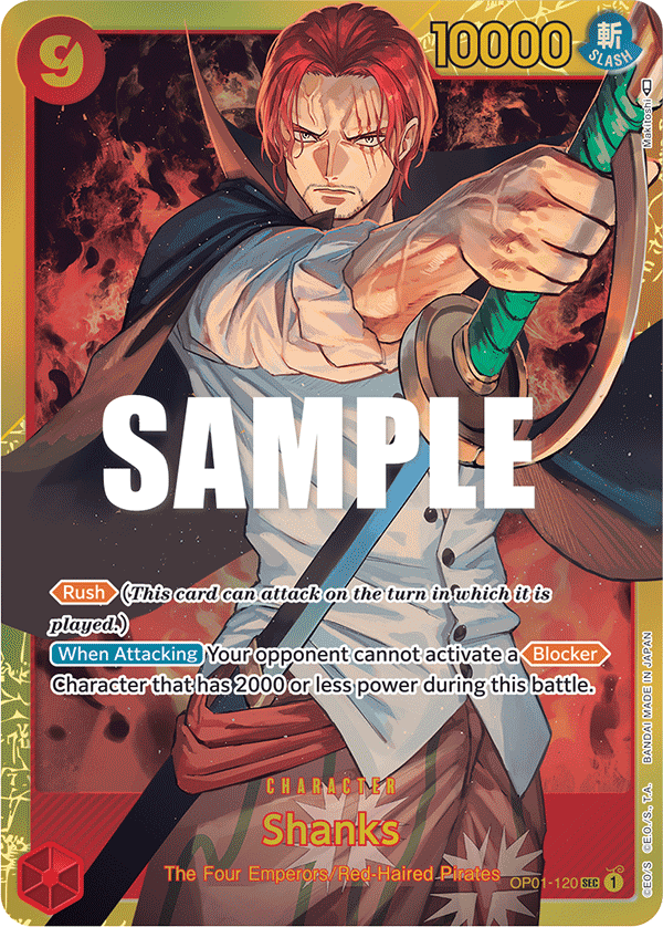OP01-120 | SEC | CHARACTER Shanks