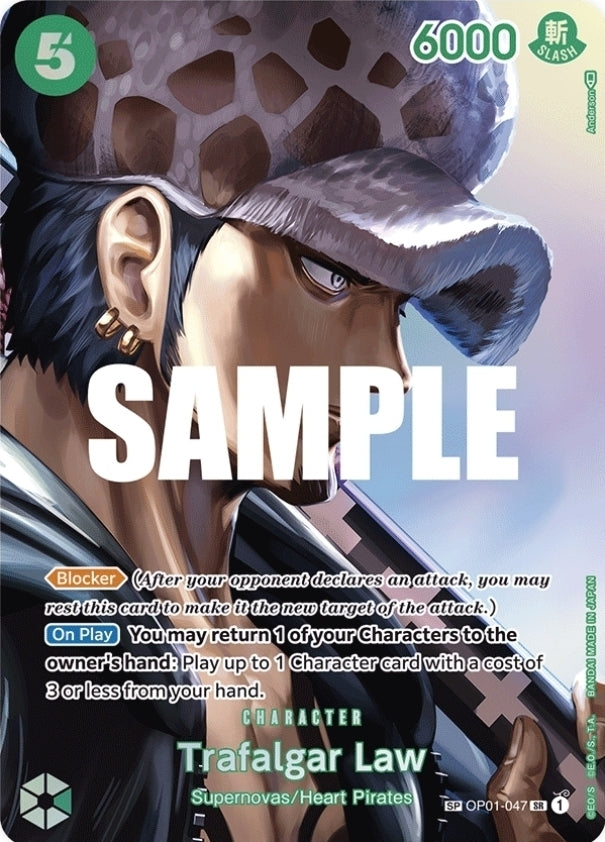 OP01-047 | SP CARD | CHARACTER Trafalgar Law (Parallel)