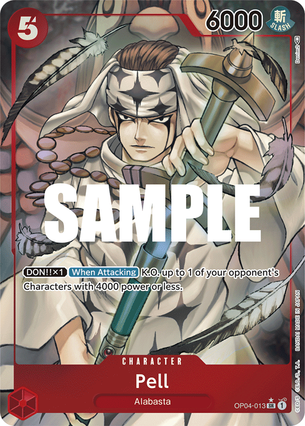 OP04-013 | SR | CHARACTER Pell (Parallel)