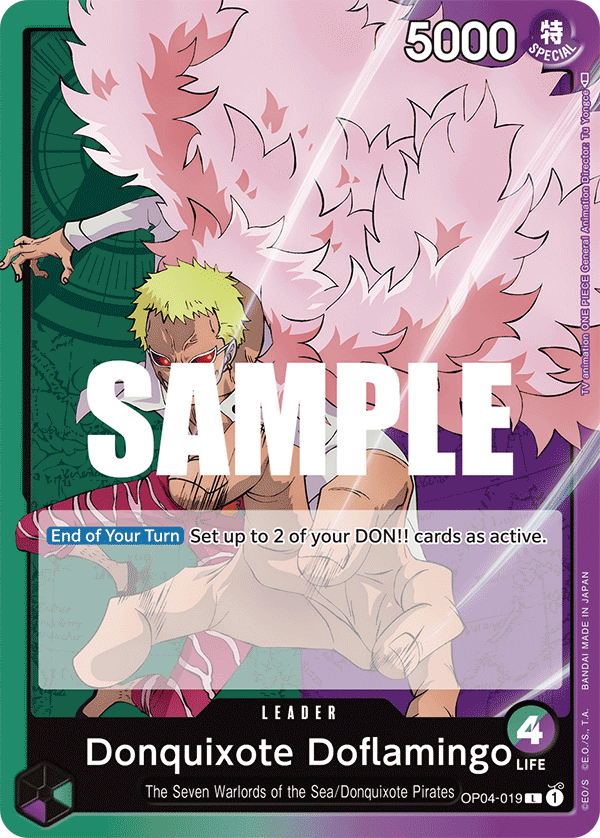 OP04-019 | L | LEADER Donquixote Doflamingo