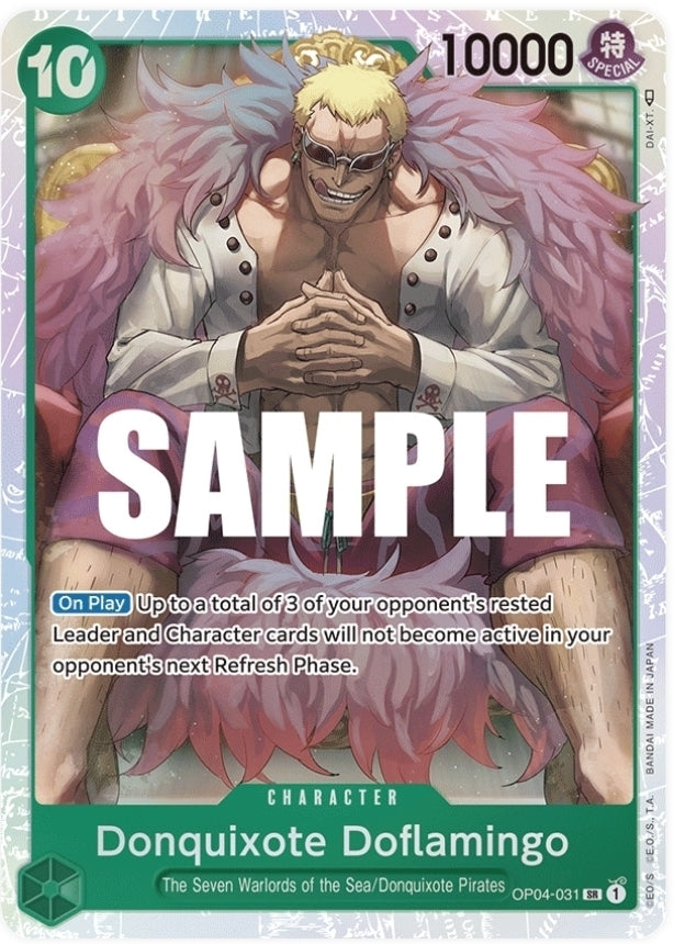 OP04-031 | SR | CHARACTER Donquixote Doflamingo