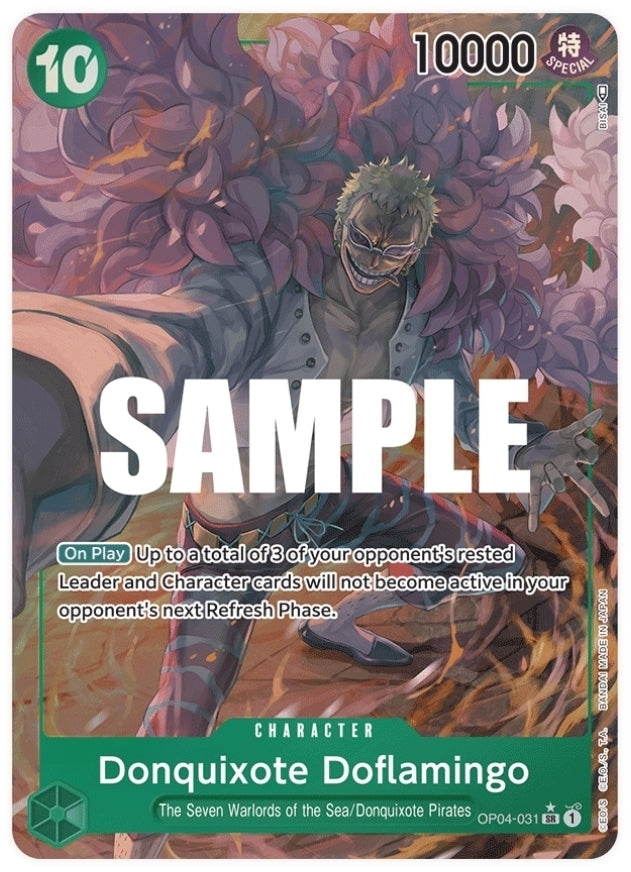 OP04-031 | SR | CHARACTER Donquixote Doflamingo (Parallel)