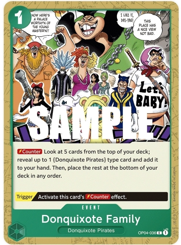 OP04-036 | C | EVENT Donquixote Family