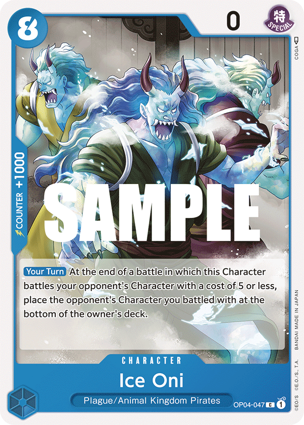 OP04-047 | C | CHARACTER Ice Oni