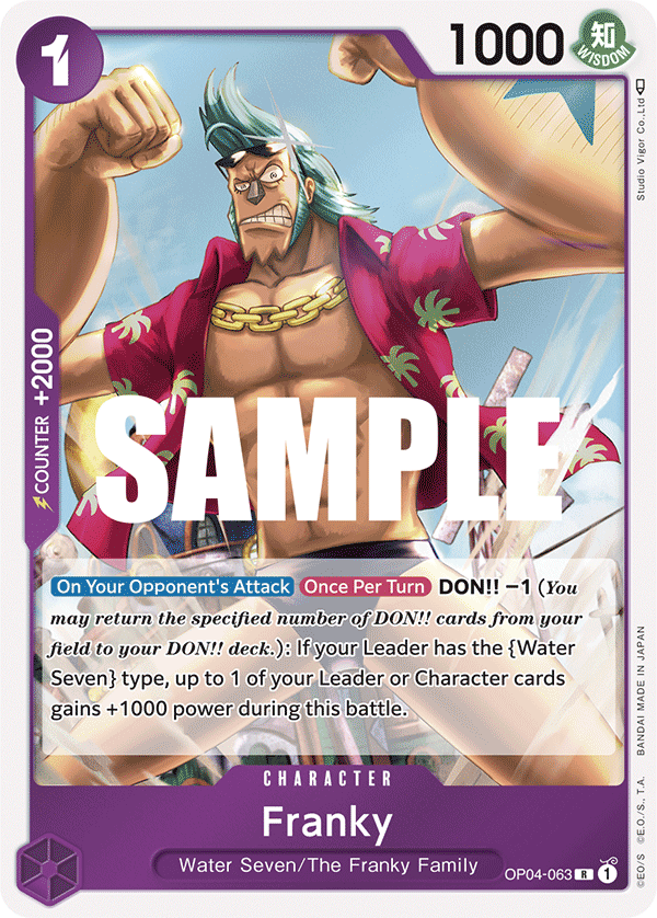 OP04-063 | R | CHARACTER Franky
