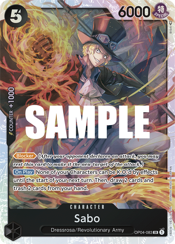 OP04-083 | SR | CHARACTER Sabo