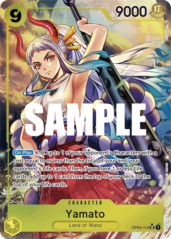 OP04-112 | SR | CHARACTER Yamato (Parallel)