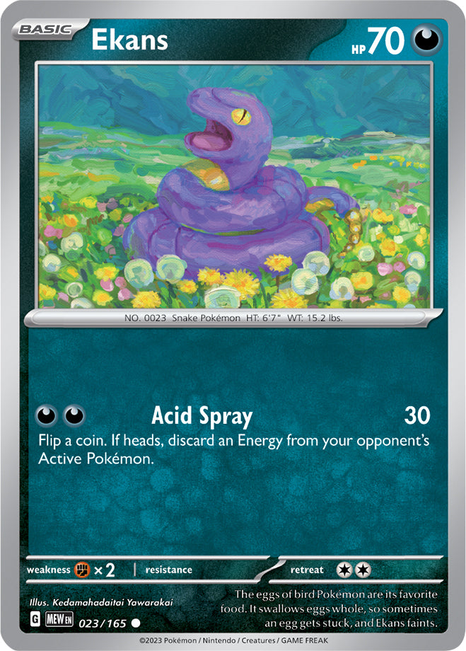 Scarlet & Violet-151 023/165 Ekans