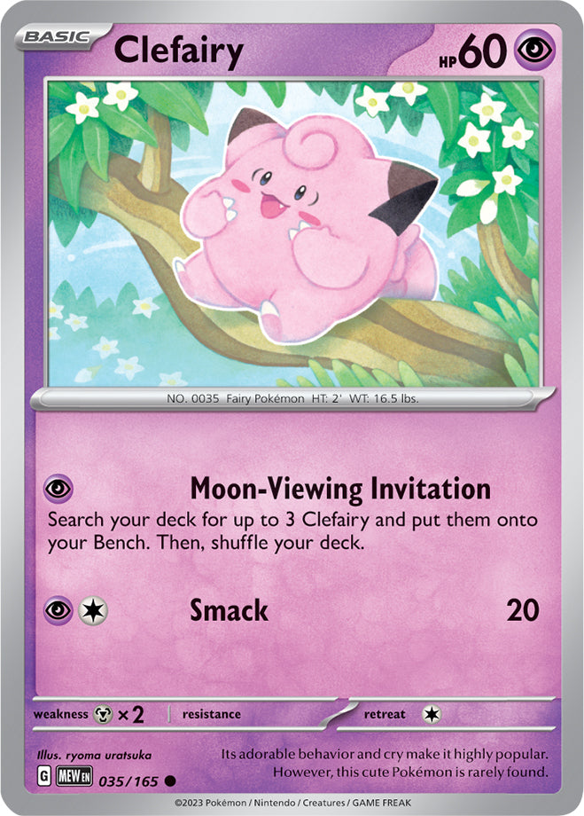 Scarlet & Violet-151 035/165 Clefairy