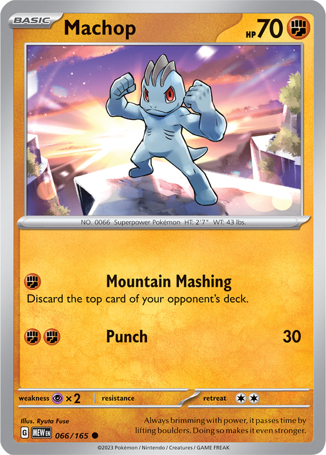 Scarlet & Violet-151 066/165 Machop