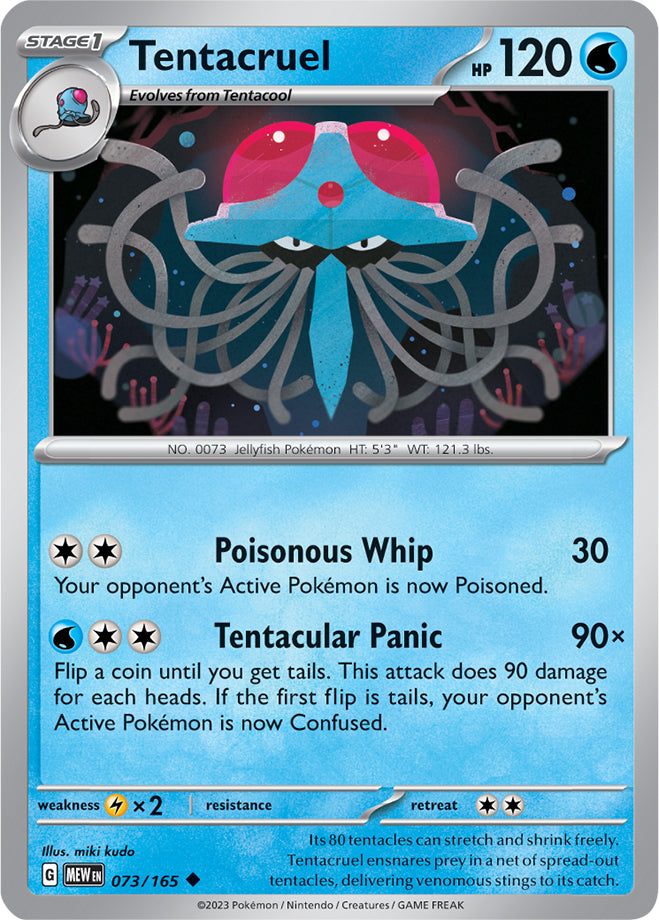 Scarlet & Violet-151 073/165 Tentacruel