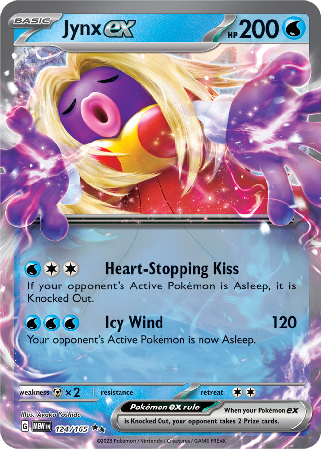 Scarlet & Violet-151 124/165 Jynx ex