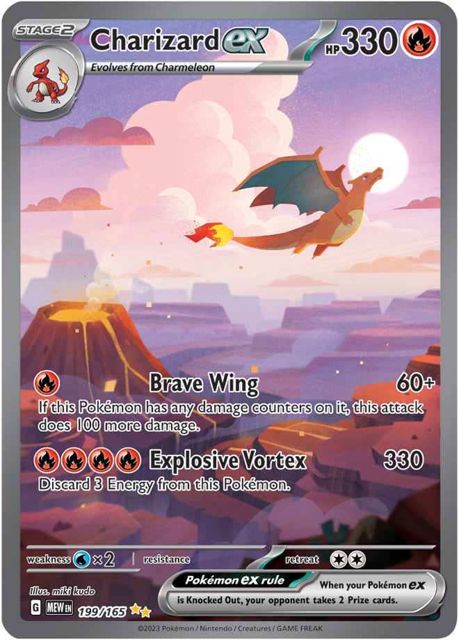 Scarlet & Violet-151 199/165 Charizard ex