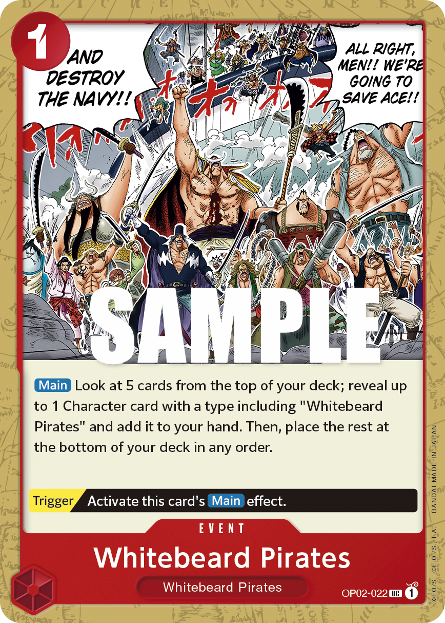 OP02-022 | UC | EVENT Whitebeard Pirates