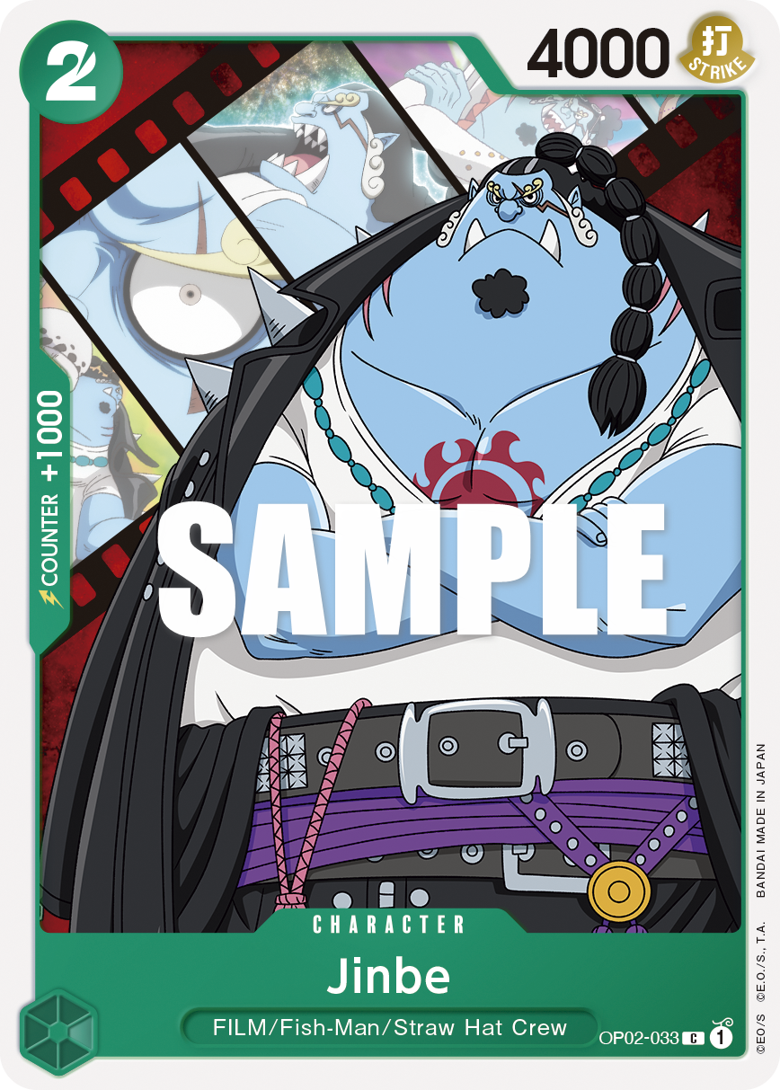 OP02-033 | C | CHARACTER Jinbe