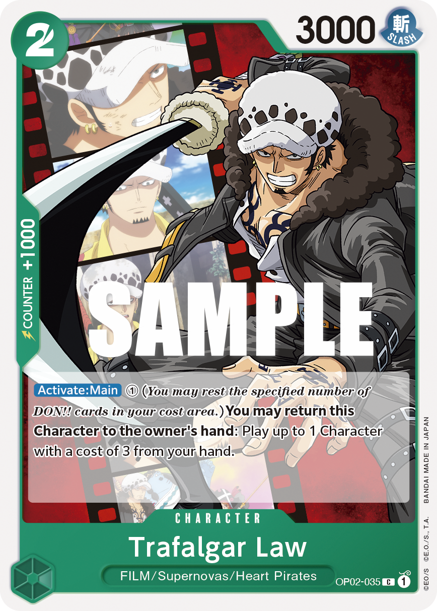 OP02-035 | C | CHARACTER Trafalgar Law