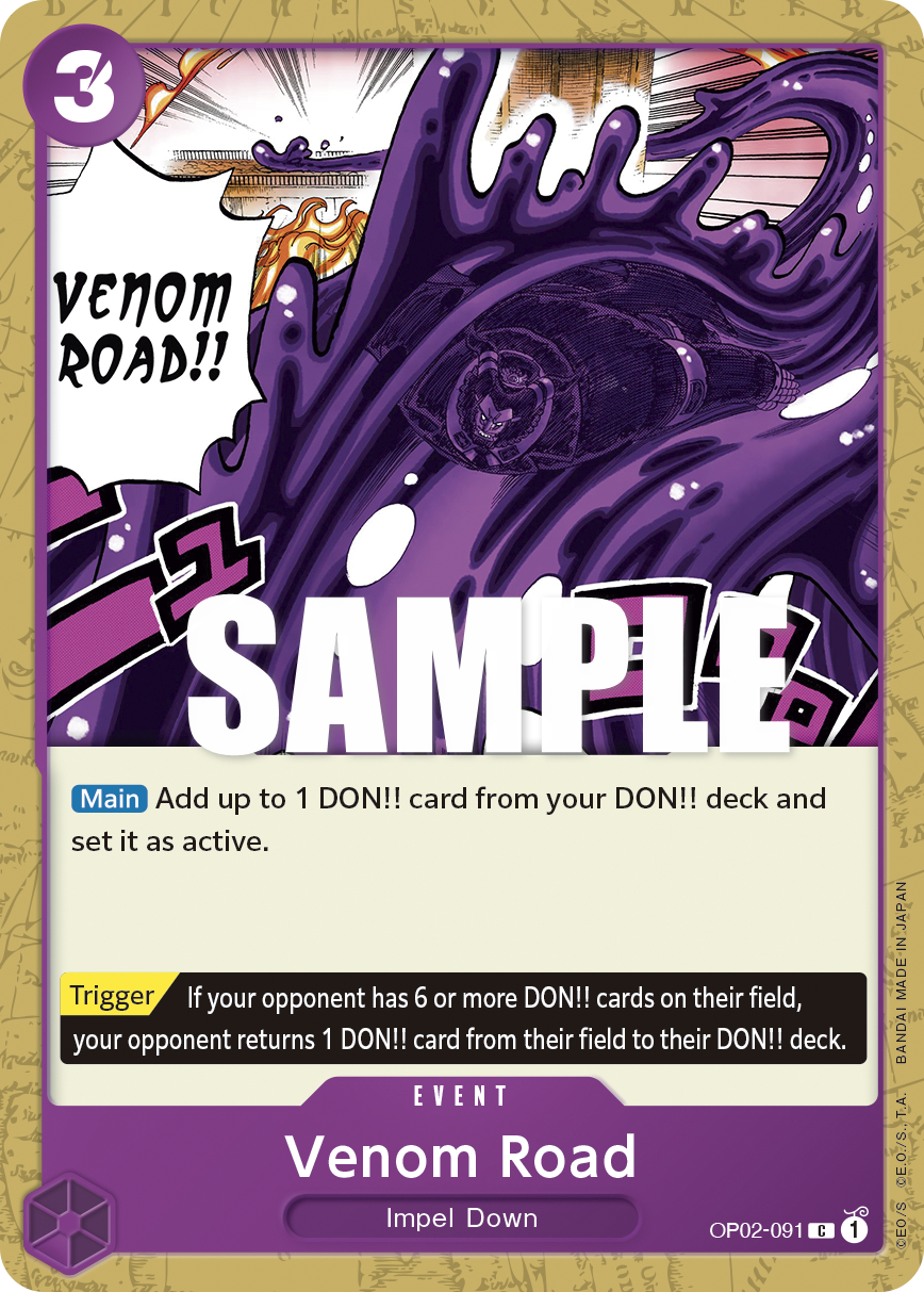 OP02-091 | C | EVENT Venom Road