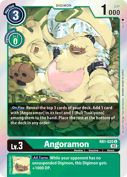 Resurgence Booster RB1-020 Angoramon