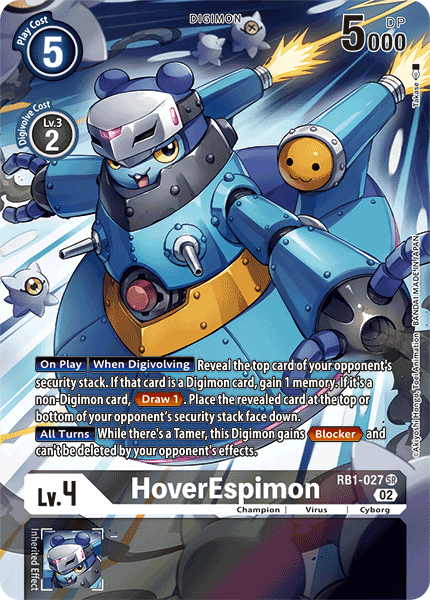 Resurgence Booster RB1-027 HoverEspimon Alternative Art
