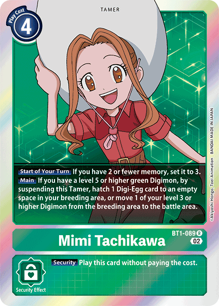 Resurgence Booster BT1-089 Mimi Tachikawa Alternative Art